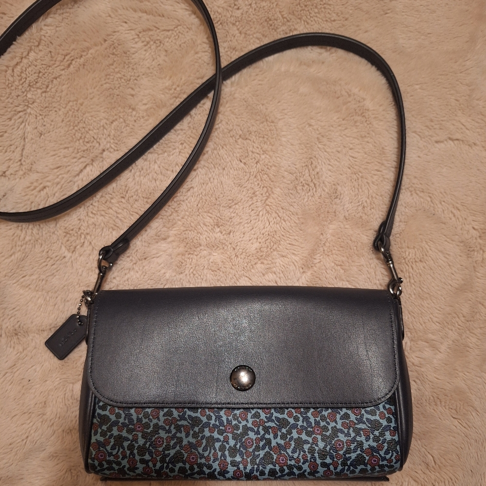 Coach Floral Reversible Crossbody Purse